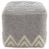 Mountain Skyline Pouf