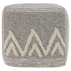 Mountain Skyline Pouf