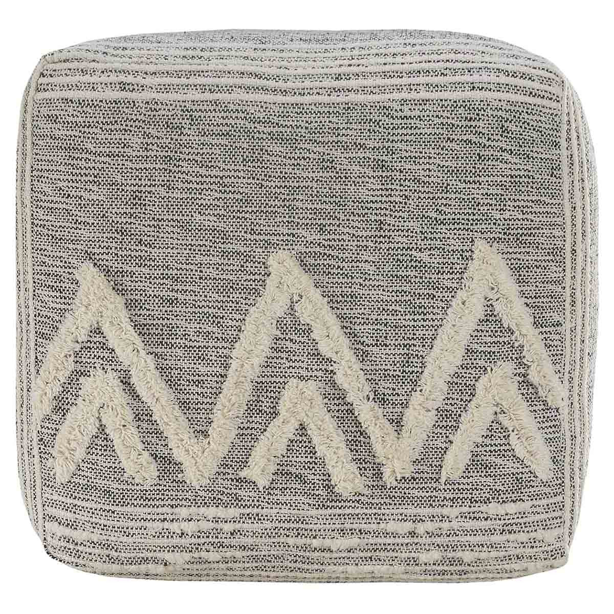 Mountain Skyline Pouf