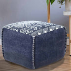 Blue Sky Visions Pouf