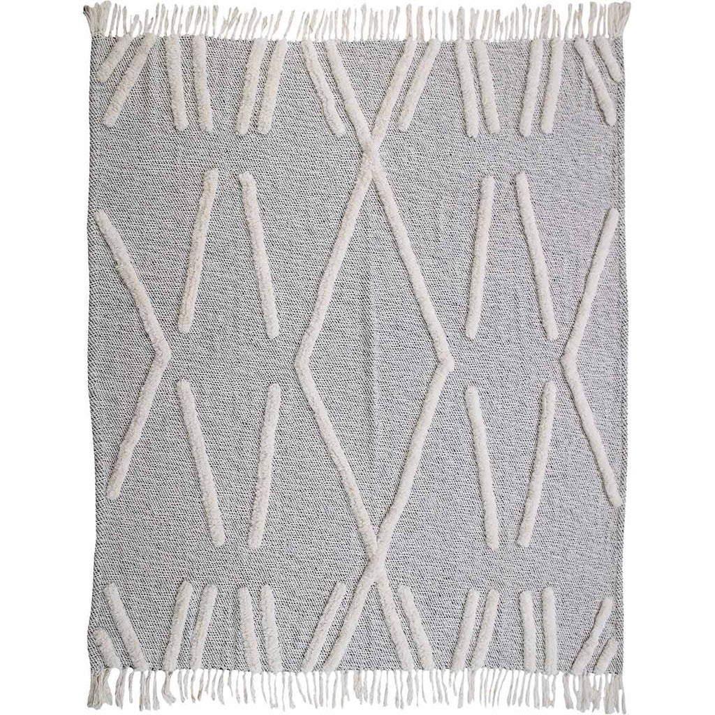 Charcoal Hills Throw