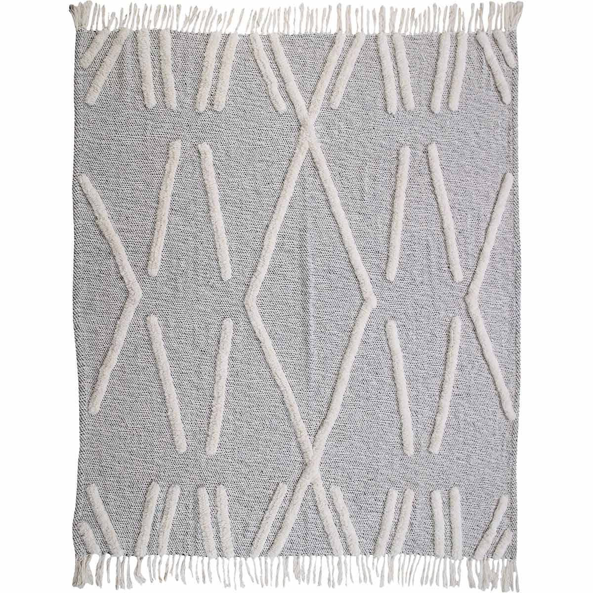 Charcoal Hills Throw