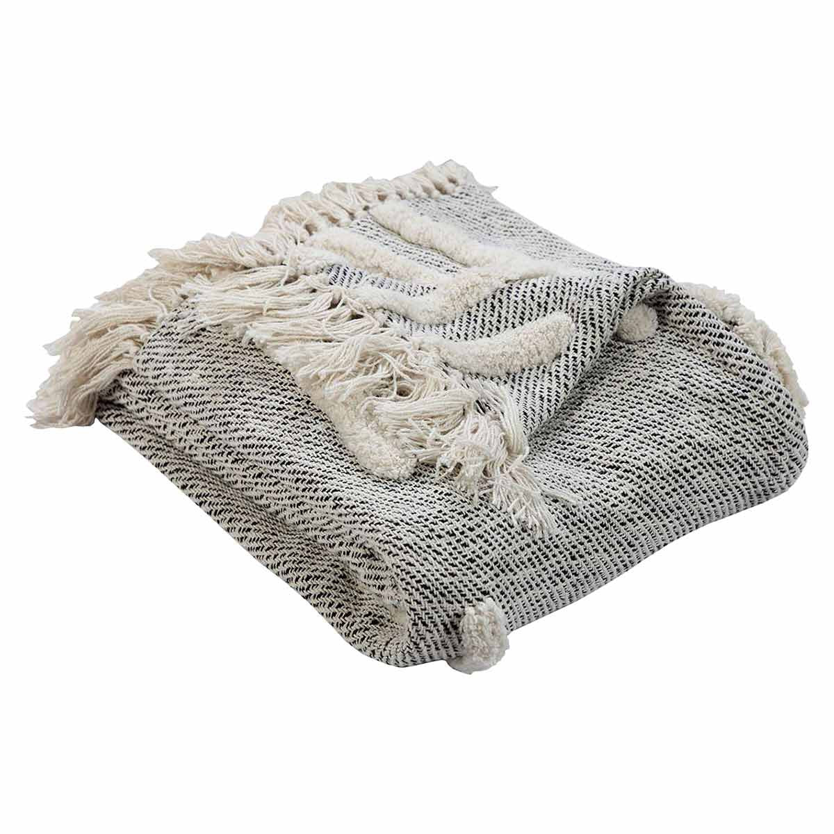 Charcoal Hills Throw
