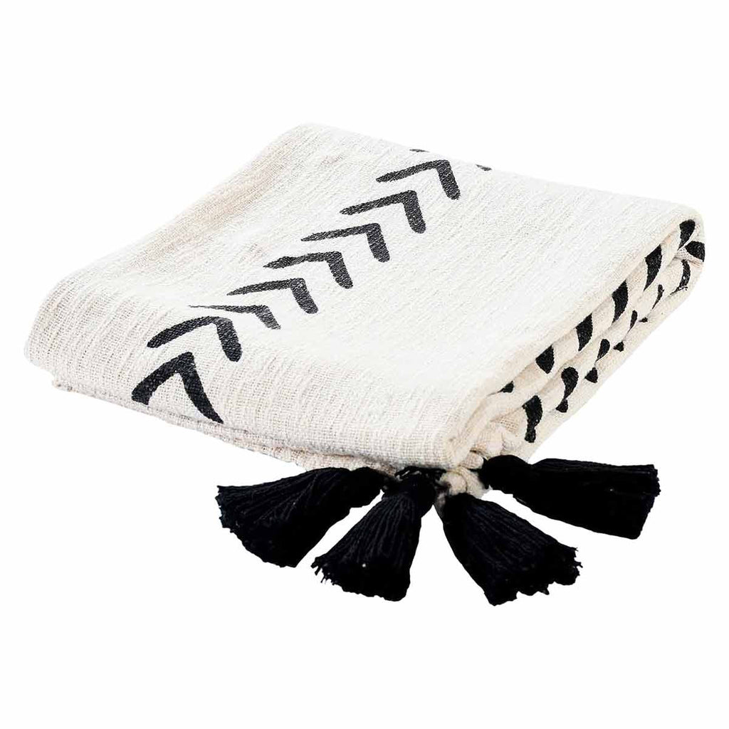 Carbon Chevrons Throw