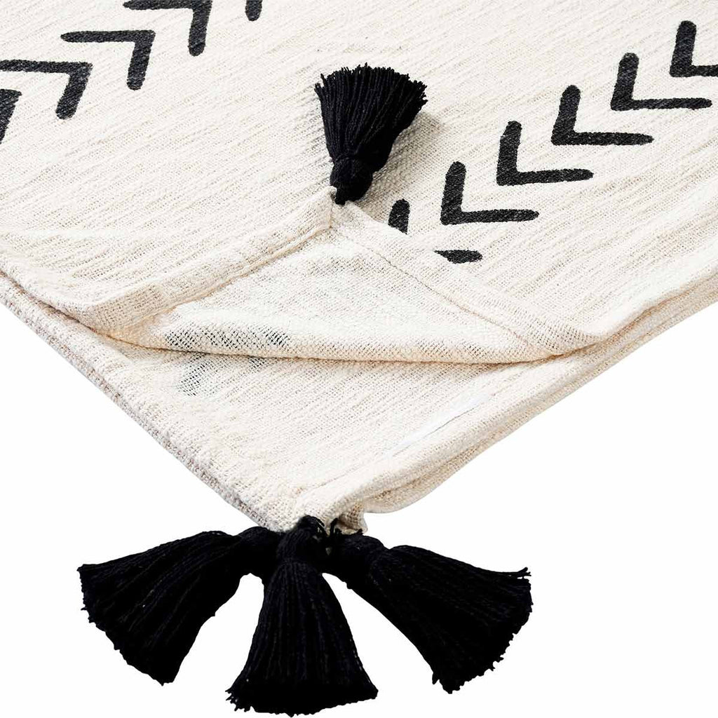 Carbon Chevrons Throw