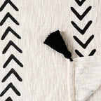 Carbon Chevrons Throw