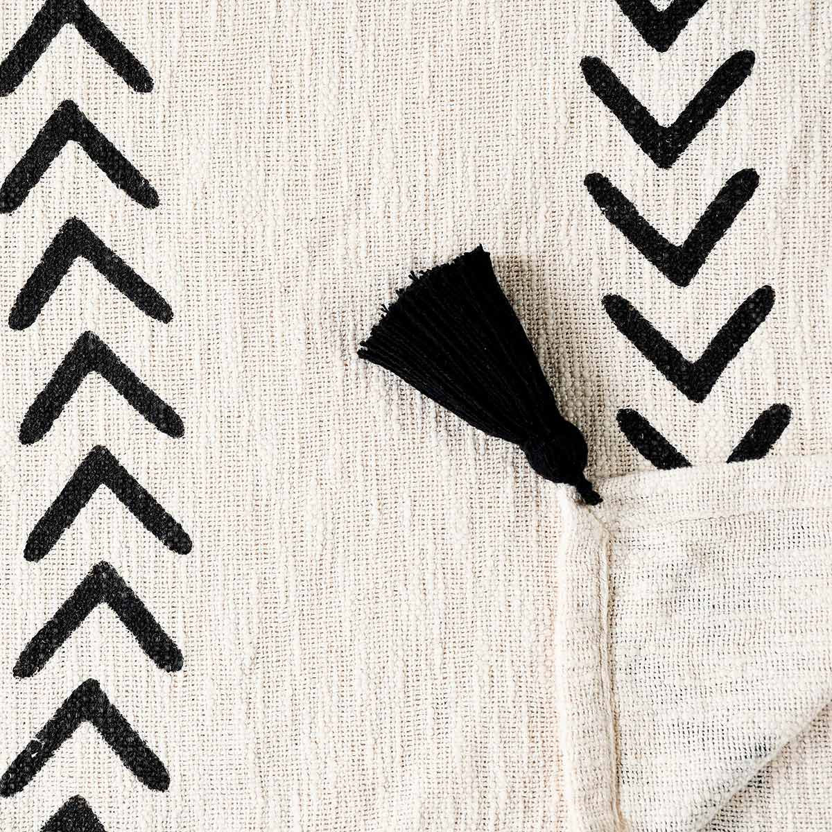 Carbon Chevrons Throw