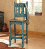 Turquoise Santa Fe Barstool