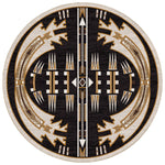 Twin Chiefs Rug - 8 Ft. Round