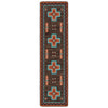 Twin Crosses Rug - 2 x 8