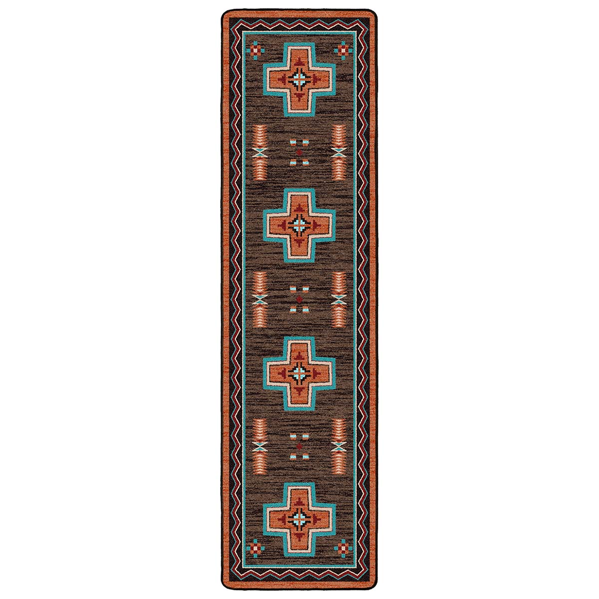 Twin Crosses Rug - 2 x 8