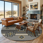 Bounty Gray Rug - 8 Ft. Round