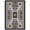 Graphite Fields Rug - 8 x 11