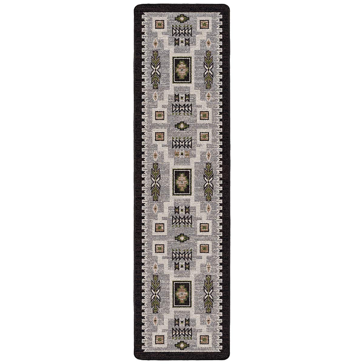 Graphite Fields Rug - 2 x 8