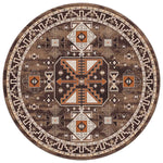 Blackfoot Coffee Rug - 8 Ft. Round
