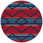 Battleground Rug - 8 Ft. Round