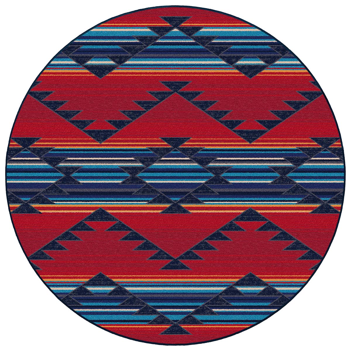 Battleground Rug - 8 Ft. Round