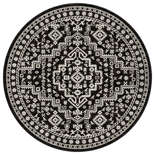 St. Charles Dark Chocolate Rug - 8 Ft. Round