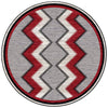 Crimson Mirage Rug - 8 Ft. Round
