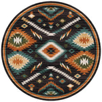 Sun Harvest Chocolate Rug - 8 Ft. Round