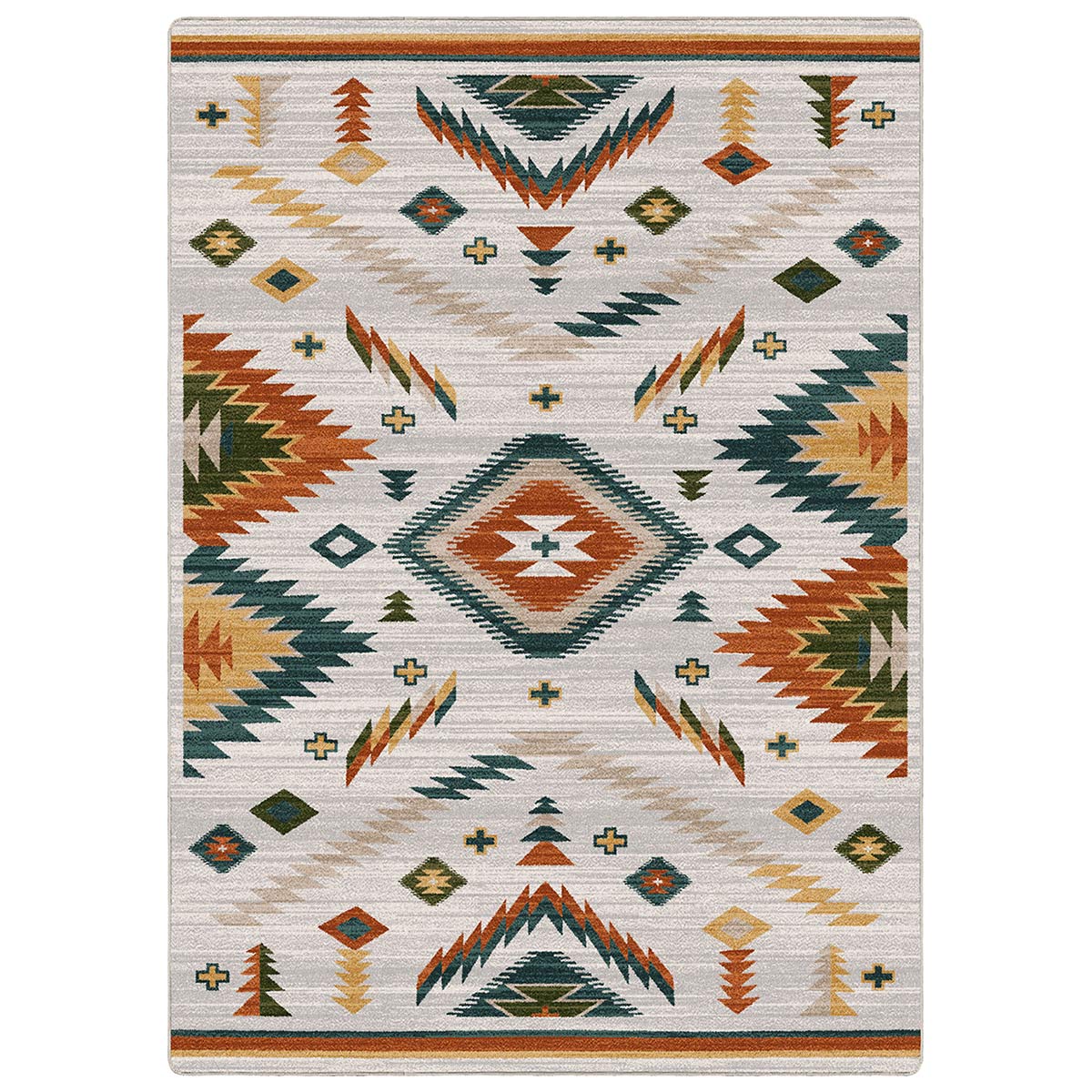 Sun Harvest Linen Rug - 8 x 11