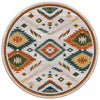 Sun Harvest Linen Rug - 8 Ft. Round