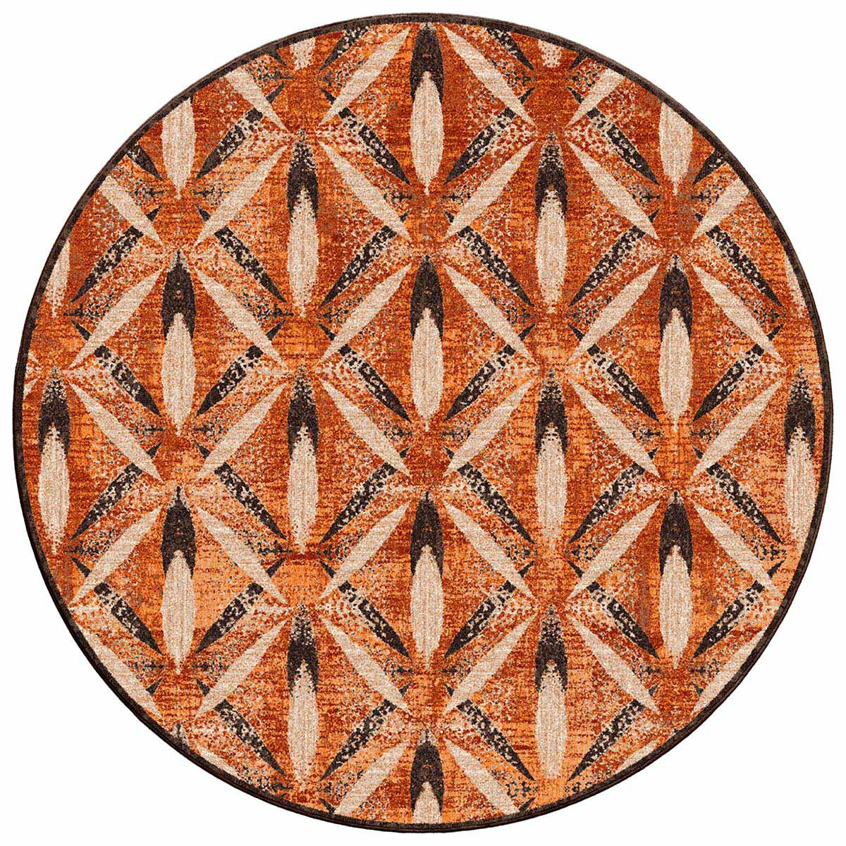 Featherscape Sunset Rug - 8 Ft. Round