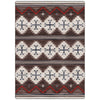 Red Dusty Trails Rug - 8 x 11