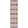 Crimson Crosses Rug - 2 x 8