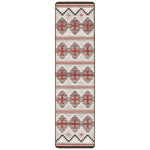 Crimson Crosses Rug - 2 x 8