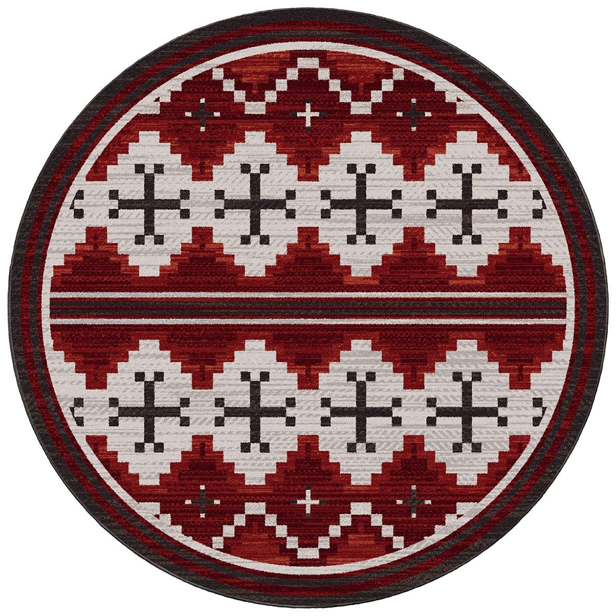 Red River Crossing Rug - 8 Ft. Round