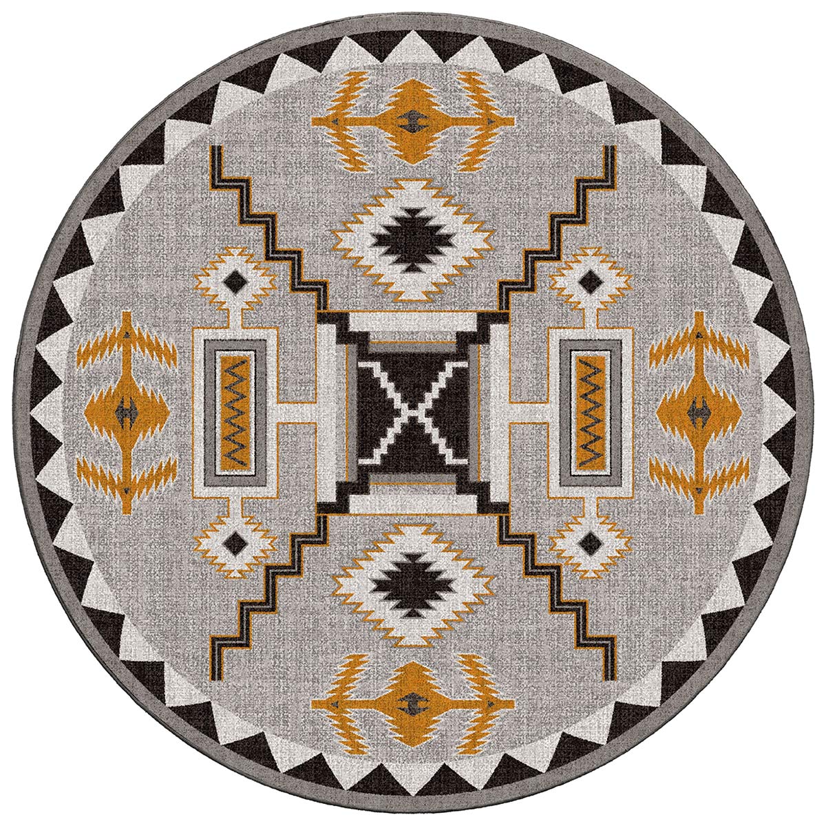 Monsoon Shadow Rug - 8 Ft. Round