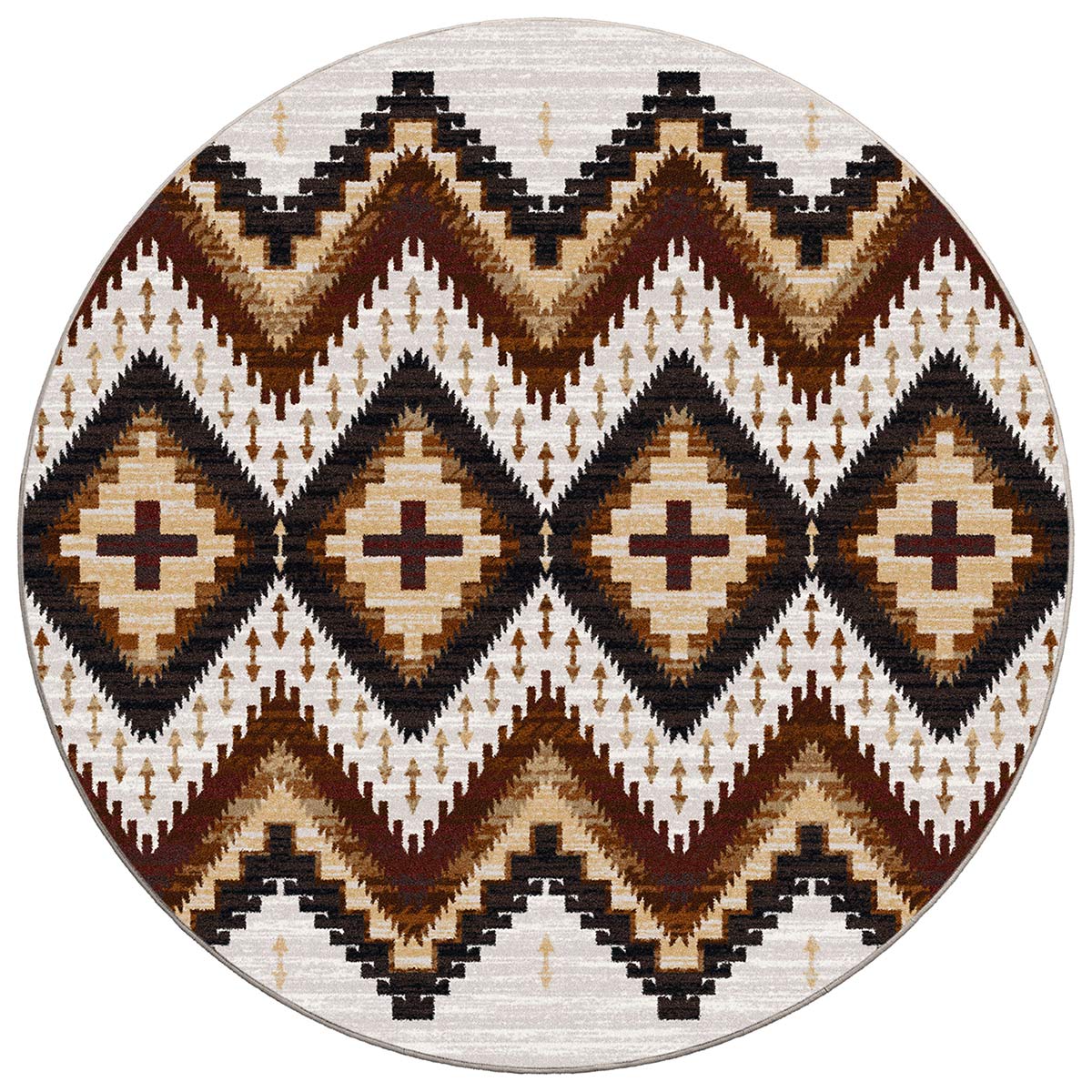 Rio Grande Flaxen Rug - 8 Ft. Round