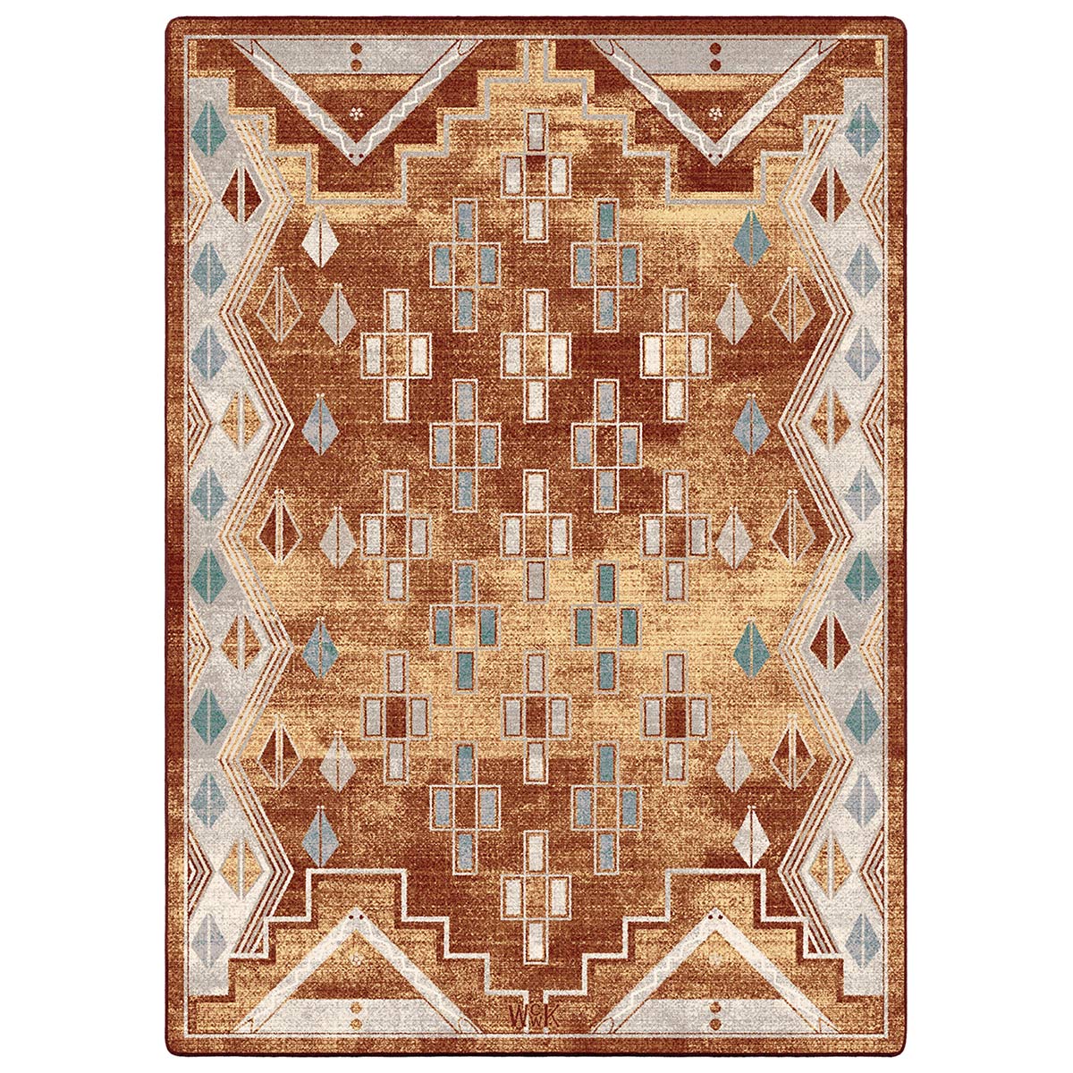 El Reno Sunset Rug - 3 x 4