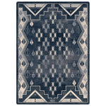 El Reno Blue Rug - 4 x 5