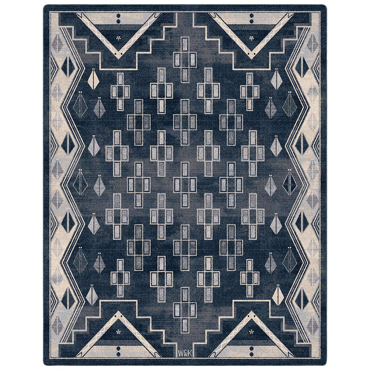 El Reno Blue Rug - 11 x 13