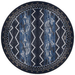Horse Races Rug - 8 Ft. Round
