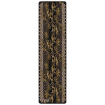Buffalo Herd Earth Rug - 2 x 8