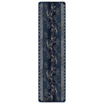 Buffalo Herd Midnight Rug - 2 x 8