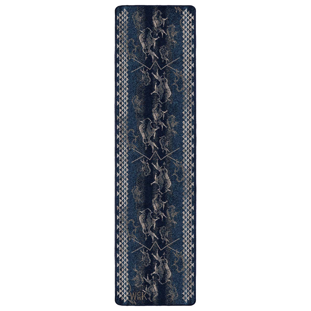 Buffalo Herd Midnight Rug - 11 x 13