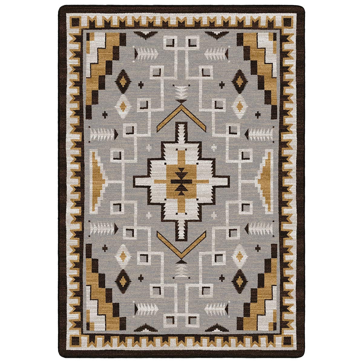 Gray Horizons Rug - 8 x 11