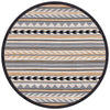Directions Wheat Rug - 8 Ft. Round