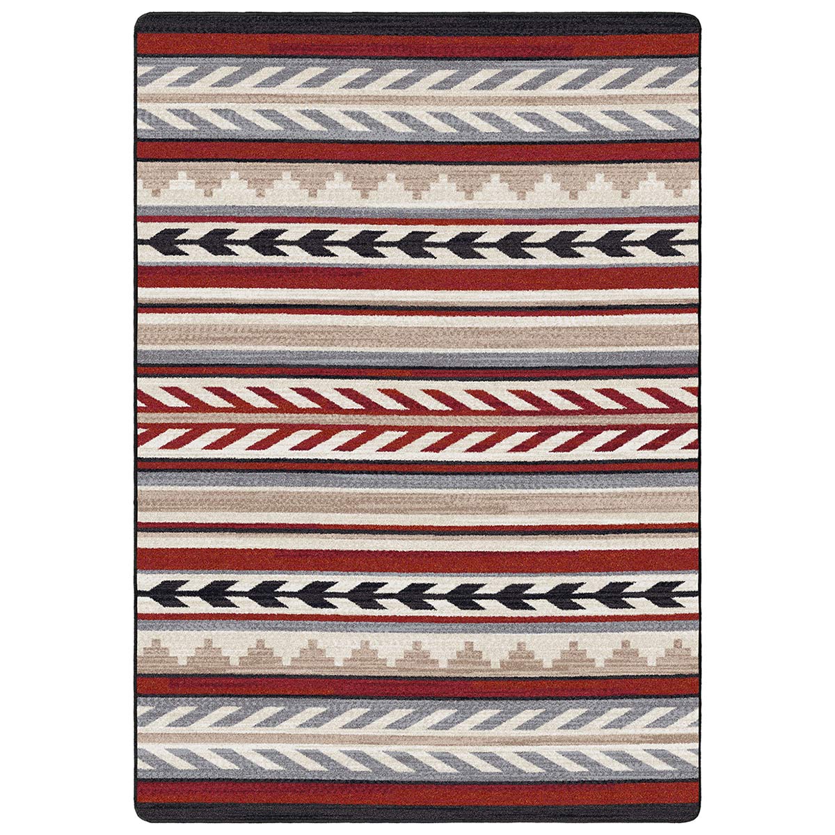 Directions Red Rug - 8 x 11