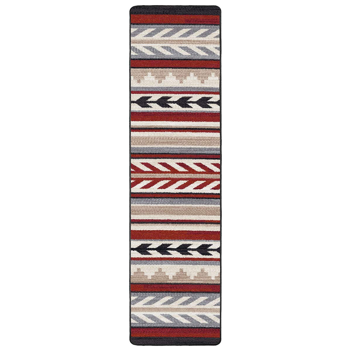 Directions Red Rug - 2 x 8