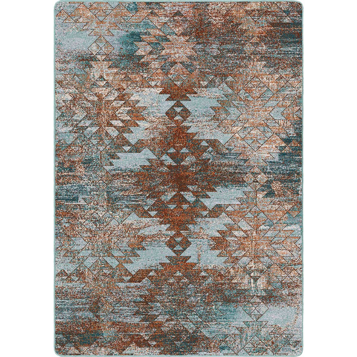 Southwest Blue Haze Rug Collection