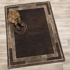 Rustic Barnwood Rug - 2 x 8