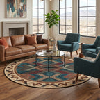 Aztec Mesa Rug - 8 Ft. Round