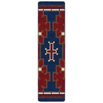 Missionary Crimson Rug - 2 x 8