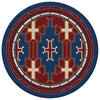Missionary Crimson Rug - 8 Ft. Round