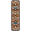 Diamond River Rug - 2 x 8